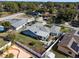 Aerial view of single Gathering home with backyard and neighborhood view at 8134 Hook Cir, Orlando, FL 32836