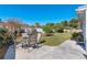 Charming backyard patio with seating area and lush landscaping at 8134 Hook Cir, Orlando, FL 32836