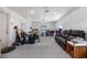 Large garage workshop with ample storage and a leather couch at 8134 Hook Cir, Orlando, FL 32836