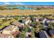 Aerial view of the house and surrounding neighborhood at 8729 Eden Cove Dr, Winter Garden, FL 34787