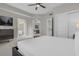 Spacious bedroom with views to living room and private balcony at 8774 Worldquest Blvd, Orlando, FL 32821