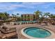 Resort-style pool and spa with plenty of lounge chairs at 8801 Worldquest Blvd, Orlando, FL 32821