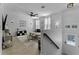 Bright living room with sectional sofa and ceiling fan at 1074 Clifton Springs Ln, Winter Springs, FL 32708