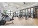 Well-equipped fitness center with modern cardio machines and weight training equipment at 1443 Ridgeback Ln, Apopka, FL 32703