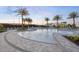 Large pool and deck area with lounge chairs and palm trees, perfect for relaxing and enjoying the sun at 1443 Ridgeback Ln, Apopka, FL 32703