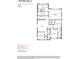 Second floor plan of the Griffin modern farmhouse showing bedrooms, bathrooms, and laundry at 1467 Ridgeback Ln, Apopka, FL 32703