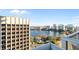 Stunning aerial view of cityscape with lake at 150 E Robinson St # 14A, Orlando, FL 32801