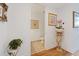 Small powder room with tiled floor and decorative accents at 150 E Robinson St # 14A, Orlando, FL 32801