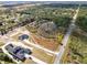 Aerial view of a home on a large lot near water at 20316 Sheldon St, Orlando, FL 32833