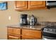 Kitchen with coffee maker and electric kettle at 2549 Archfeld Blvd, Kissimmee, FL 34747