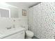 Simple bathroom with a white vanity and shower at 30 Old Barn Way, Casselberry, FL 32707