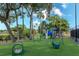 playground with modern equipment and turf at 4832 Shoreline Cir, Sanford, FL 32771