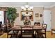 Formal dining room with a chandelier and traditional furnishings at 5408 Kalmia Dr, Orlando, FL 32807