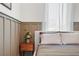 Bedroom with wood floors and wainscoting detail at 830 W Canton Ave, Winter Park, FL 32789