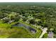 Aerial view showing a house location in a residential neighborhood at 858 Cardinal Pointe Cv, Sanford, FL 32771