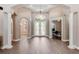 Bright and spacious entryway with high ceilings and elegant double doors at 858 Cardinal Pointe Cv, Sanford, FL 32771