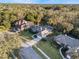 Aerial view of neighborhood showcasing multiple houses at 9451 Brownwood Ct, Oviedo, FL 32765