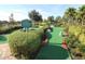 Enjoyable mini golf course with lush landscaping at 9511 Nautique Ln, Winter Garden, FL 34787