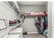 Large walk-in closet with ample shelving and hanging space at 1040 Sadie Ridge Rd, Clermont, FL 34715