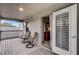 Private balcony with two chairs and view at 1105 Harbor Hill St, Winter Garden, FL 34787