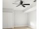 Bright bedroom with double doors and ceiling fan at 1141 Edgewood Ranch Rd, Orlando, FL 32835