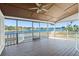 Relaxing screened porch overlooking the lake at 1141 Edgewood Ranch Rd, Orlando, FL 32835