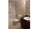 Clean bathroom with shower/tub combo and vanity at 1174 Paseo Del Mar # D # 32707, Casselberry, FL 32707