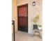 Condo front door entrance with plants and small table at 1174 Paseo Del Mar # D # 32707, Casselberry, FL 32707