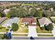 Aerial view of a house in a residential neighborhood at 13132 Coldwater Loop, Clermont, FL 34711