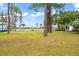 Vast grassy backyard leading to the waterfront, perfect for outdoor activities at 14415 Lake Huckleberry Ln, Winter Garden, FL 34787