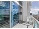 Spacious balcony with glass railings and city views at 150 E Robinson St # 1410, Orlando, FL 32801