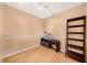 Small office space with wood flooring, shelving and decorative accents at 236 Afton Sq # 103, Altamonte Springs, FL 32714