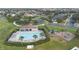 Community pool, playground, and cabana at 2920 River Birch Dr, Kissimmee, FL 34741