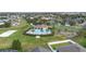 Community pool, playground, and cabana at 2920 River Birch Dr, Kissimmee, FL 34741