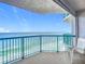 Spacious balcony boasting stunning ocean views at 3311 S Atlantic Ave # 1402, Daytona Beach, FL 32118