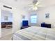 Serene bedroom with ocean view and access to living room at 3311 S Atlantic Ave # 1402, Daytona Beach, FL 32118