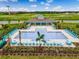 Resort-style community pool with plenty of lounge chairs at 3570 Fort Mellon Ln, Sanford, FL 32773