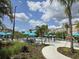 Relaxing pool deck with plenty of seating at 4012 Breakview Dr # 405, Orlando, FL 32819