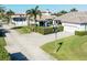 Aerial view of house, yard, and neighborhood at 6228 Lecco Way, Windermere, FL 34786