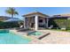 Stunning pool with spa and covered patio at 6228 Lecco Way, Windermere, FL 34786