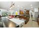 Spacious kitchen boasts an island, stainless steel appliances, and ample cabinet space at 648 Cortona Dr, Orlando, FL 32828