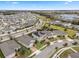 Aerial view of a residential neighborhood at 9653 Early Loop, Groveland, FL 34736