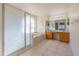 Bathroom with double vanity, tiled floor, and tub/shower combo at 108 Strait Dr, Davenport, FL 33897