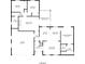 1754 sq ft house floor plan, showing 2 bedrooms, Gathering room, kitchen, dining area, living room and garage at 116 Sheridan Ave, Longwood, FL 32750