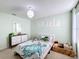 bedroom with a full-size bed and playful decor at 165 Williamson Dr, Davenport, FL 33897