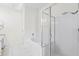 Bathroom boasts a soaking tub, shower, and updated fixtures at 3427 Kayla Cir, Oviedo, FL 32765