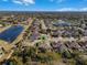 Aerial view of house location and neighborhood at 381 Skyview Pl, Chuluota, FL 32766