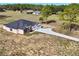 Aerial view of house and surrounding landscape at 41289 County Road, 452, Leesburg, FL 34788