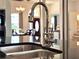 Modern kitchen sink and faucet at 41289 County Road, 452, Leesburg, FL 34788