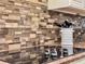 Close-up of kitchen cooktop and backsplash at 41289 County Road, 452, Leesburg, FL 34788